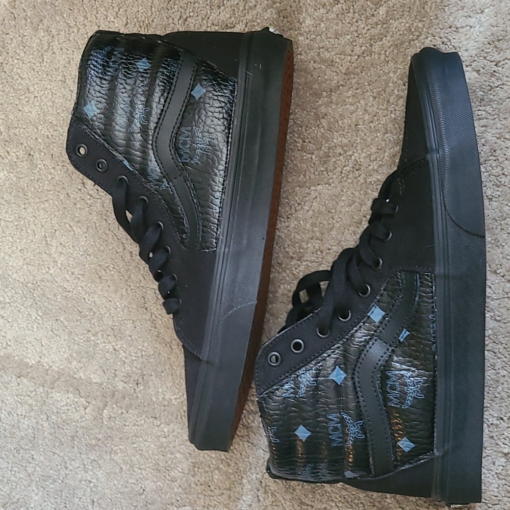 High Top Vans / MCM Custom sz 12